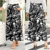 image:imageBestbee Womens Wide Leg Palazzo Pants Dressy Casual Gaucho Cropped Pants Elastic Waist with PocketsBlack Campanula