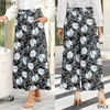 image:imageBestbee Womens Wide Leg Palazzo Pants Dressy Casual Gaucho Cropped Pants Elastic Waist with PocketsWhite Lily