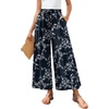 Navy-white Flower