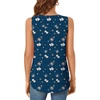 image:imageBestbee Womens Sleeveless Chiffon Blouses Dressy Casual Tank Tops 2026 Summer Crew Neck Tunics Office Cute Work ShirtsBlue Butterfly