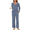 Spotted Navy Blue