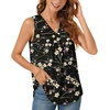 image:imageBestbee Womens 2026 Summer Tank Tops Dressy Casual Sleeveless Chiffon Blouses V Neck Tunics Cute Business Work ShirtsBlack Winter Fl