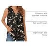 image:imageBestbee Womens 2026 Summer Tank Tops Dressy Casual Sleeveless Chiffon Blouses V Neck Tunics Cute Business Work ShirtsBlack Winter Fl