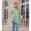 image:imageBestbee Womens Tank Tops Dressy Casual Summer Blouses Business Shirts V Neck Sleeveless Tunic TopsRed