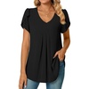 V Neck Black