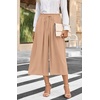 image:imageBestbee Capri Pants for Women Wide Leg Palazzo Cropped Pant Gaucho Capris  Dressy Casual Summer Outfits Culottes Boho Gauchos with PocketsCapri Khaki