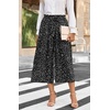 image:imageBestbee Capri Pants for Women Wide Leg Palazzo Cropped Pant Gaucho Capris  Dressy Casual Summer Outfits Culottes Boho Gauchos with PocketsCapri White Fleckblack