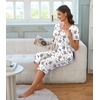 image:imageBestbee Pajamas for Women Set 2 Piece Outfits Soft Sleepwear Ladies Pj SetsSmall Bearwhite