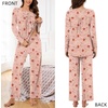 image:imageBestbee Womens Pajama Sets 2 Piece Fall Lounge Outfits Ladies Pj SetsStar Moonred