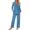 Blue Mix Plaid
